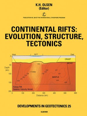 cover image of Continental Rifts